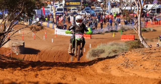 Koby Munro at Hattah Desert Race 2025 (Photo Credit: JB photography)